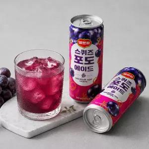 델몬트 스퀴즈 포도 240ml x 60캔 (소비기한 임박 26년 6월 16일)