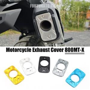 800 MT-X 2025 후면 트림 장식 커버 파이프 테일 엔드 CFMOTO 800MT-X 액세서리 바이크 오토바이 배기 후드