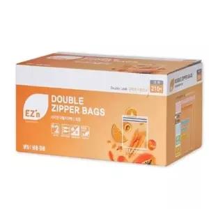 이지엔 더블지퍼백 대형 210매