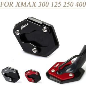 YAMAHA XMAX300 XMAX 300 125 250 400 풋 사이드 스탠드 확장 킥 스탠드 오토바이 사이드 스탠드 플레이트