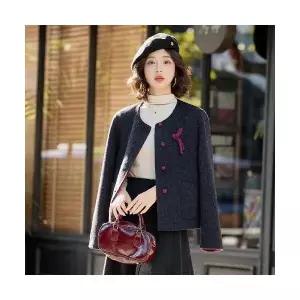 마킷3 여성코트 모직 따스한 코트 가을 리버시블 JEN3
