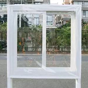 탈부착 R8F6A7N8 방풍 비닐 창문 베란다 외풍 먼지 바람막이