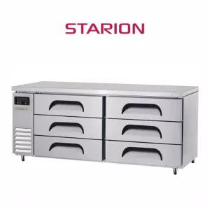 스타리온 업소용 서랍식 냉장고 높은형 W1800 SR-DH18ES