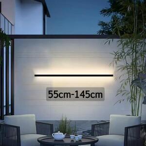 LED 조명 벽등 IP65 정원 AC 롱 월 라이트 야외 방수 모던 스트립 85-256v 장식