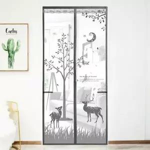 아트도어 D0G3N7Z9 90x210cm 탈부착 기장 현관방충망 사슴 문