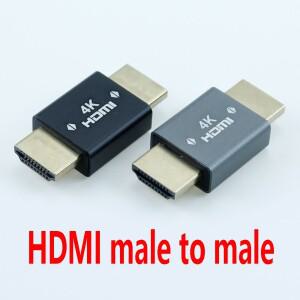 1Pcs HDMi 남성-남성 어댑터 4K60hz 고화질 인터페이스 익스텐더 직선 무손실