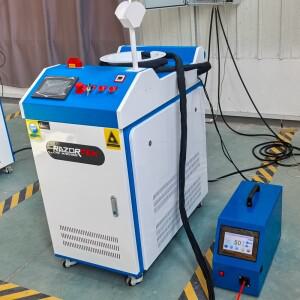 디자인 2000w 1.5kw Razortek 4in 1 금속 시트 용 섬유 레이저 용접 청소 절단기