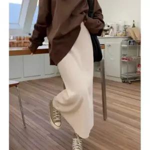 [하프클럽/]여성 스커트 롱 가을 겨울 골덴 치마