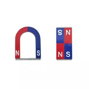 실험용 교육용 말굽 및 막대 자석 세트 교사가 사용하는 남 식별 자기장 분포 보여주기(3팩)용 AplysiaTech