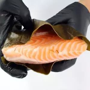 노르웨이 다시마 숙성 연어 500g 노르웨이 생연어 다시마 연어 곤부지메 연어 노르웨이연어 슈페리어연어