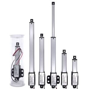 선풍기회전모터 100MM DC12V MIRCO 전기 액추에이터 브라켓 EECTRIC 미니 30N60N100N150N 푸시로드 퍼터