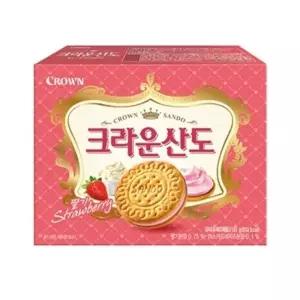 크라운 딸기산도 (중) 161gx12개