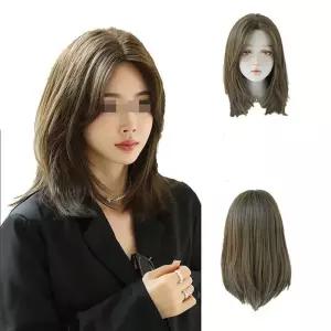 [룽스_62]통가발 여성가발 긴머리 패션 30대 자연스러운