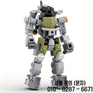 MOC 로봇 빌딩 키트 갑옷 액션 피규어 모델 장난감 Collectible Toy For Kids 성인 크리스마스 생일 선물