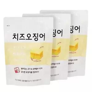 마마스 초이스 치즈 오징어 120g x 3