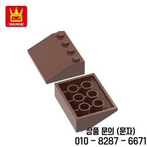 Wange 38 개/몫 3297 3x4 슬로프 도트 빌딩  Moc 액세서리 벽돌 건설과 호환 14세 이상 장난감 선물 상자