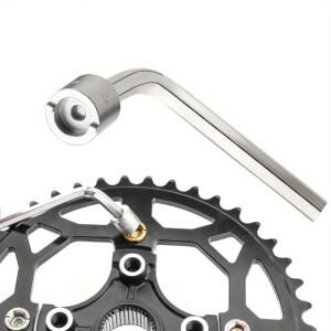 1PC 체인 링 볼트 너트 렌치 나사 제거 설치 도구 MTB 도로 접이식 자전거 휠