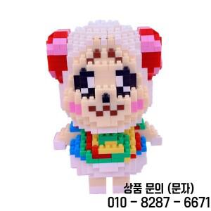 동물  레이몬드 3D 모델 DIY 아이들을위한 벽돌 빌딩 장난감