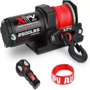 원격 제어 및 장착 플레이트가 합성 윈치 ATV UTV 견인 트레일러 오프로드 XPV AUTO 2500파운드
