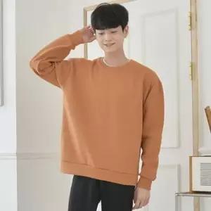 교복몰 3단 쮸리 기모 오버핏 맨투맨 티셔츠 반티