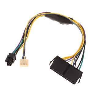 ATX 마더보드 어댑터 전원, HP Z220 SFF MT TWR 시리즈 4000 6005 8300 ProDesk G1 EliteDesk 24 핀-6 핀,