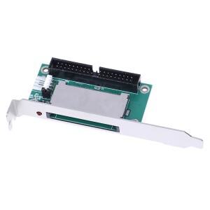 CF 컴팩트 플래시 카드-3.5 IDE 변환기 어댑터, PCI 브래킷, 백 패널 오디오 및 케이블, 40 핀