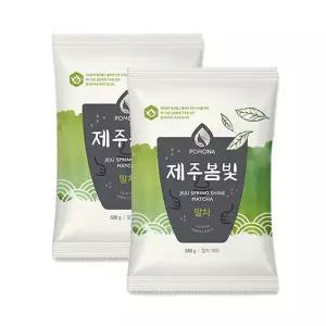 포모나 제주봄빛 말차 파우더 500g 2개세트
