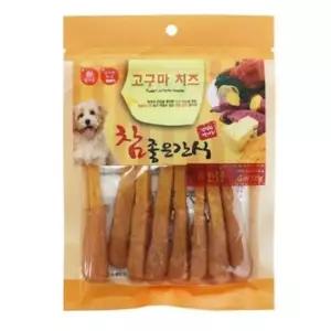 강아지 치즈 고구마 치킨봉 스틱 120g 1P 영양 간식