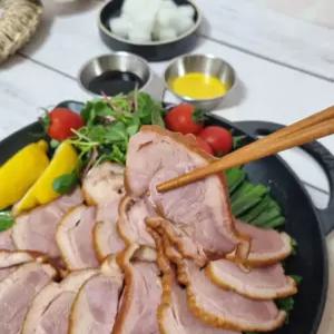 훈제오리 슬라이스 200g 12개 뼈없는 순살