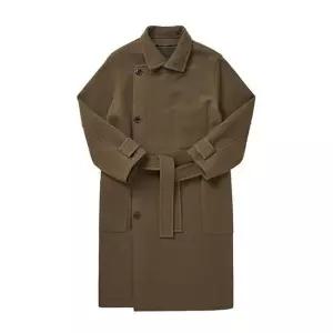 르메르 MUST IT_ 코트 CO1037 LF1116 BR500 랩 더블 울 코트