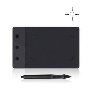HUION H420 OSU 그래픽 드로잉 태블릿 디지털 3개 익스프레스 패드 스타일러스 블랙 시그니처