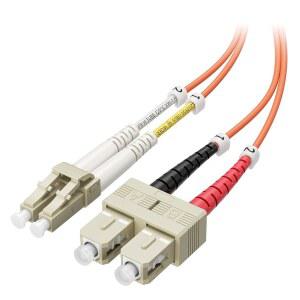 CABLE MATTERS OFNP PLENUM 멀티 모드 TO 62 SC 6피트 케이블 케이블 LC 패치 코드 광섬유 OM1 125 2M LC 10GB 듀플렉스