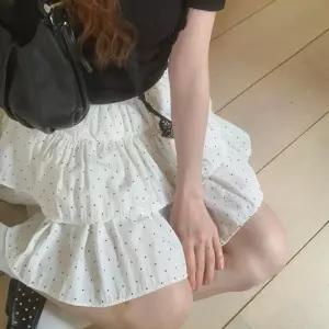 [옷자락] 여성 사랑스러운 스타일 플레어 미니 스커트