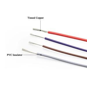 5/10m 전자 와이어 주석 도금 구리 PVC 절연 케이블 14AWG DIY UL1007 라인