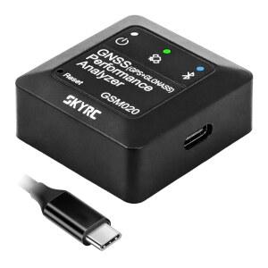 SKYRC GNSS PERFORMANCE ANALYZER RC GPS 트래커 지원 SK 스피드 GLONASS 블루투스 500023 GSM020 속도계 데이터 자동차 비행기용 레이스 로거