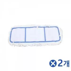 WL 와이드 밀대걸레 초극세사 리필 걸레 28cmX43cm  2개 WFLR0UU