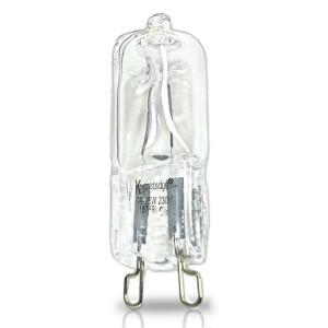 냉장고 오븐 팬용 내구성 할로겐 전구 램프, G9 조명, 고온 저항, 40W, 500 ℃ 핀 110V-240V