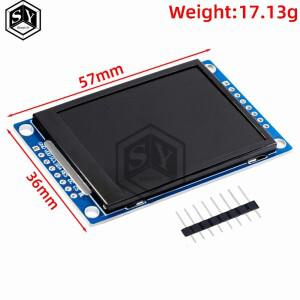 ST7789 컨트롤러가 포함된 2.0인치 240x320 풀 컬러 TFT LCD 디스플레이 모듈, Arduino용 SPI/병렬 인터