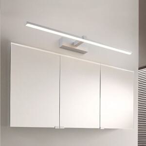 현대 LED 벽 램프 거울 장식 조명 60/80/100cm 긴 스트립 빛 침실 욕실 화장실 주방 실내