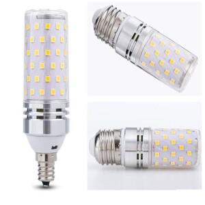 E14 E27 B15 B22 12W 40W LED 옥수수 전구, SMD2835 85-265V 촛불 스포트라이트