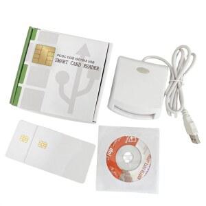 ISO7816 CONTACT EMV SIM EID PC 카드 엔지니어용 필요 2개 키트 라이터 프로그래머 IC CCID 스마트 SDK USB 프로그램 SC SLE4442 리더기 전문