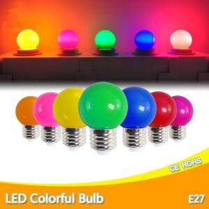 LED 전구 램프, G45 글로브 홈 데코, 3W, E27, B22