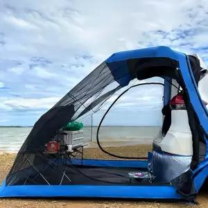 캠 및 하이킹을 aomxay SUV 텐트 레인이와 크가 장착된 경량 자동차 트럭 해치백을 6피트 x 6.5피트