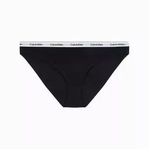 [Calvin Klein](QD5044-UB1)여 블랙 모던로고 로우라이즈 비키니 789649