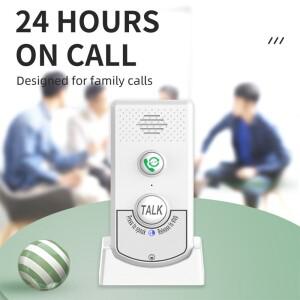 2팩 H8-2T 인터콤 무선 홈 음성 발신자 초장거리 휴대용 노인