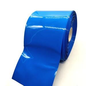 블루/1KG PVC 절연 열 수축 튜브 폭 100mm-600mm 리튬 배터리 패키지 플라스틱 필름 슬리브
