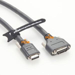 PoCL 카메라 링크 MDR26-SDR26 수 드래그 체인 케이블 어셈블리, 머신 비전 프레임 그래버 리시버 카드 AV