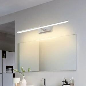 LED 벽 램프 40/80/100cm 현대 거울 장식 조명 긴 스트립 빛 욕실 화장실 주방 실내 광택