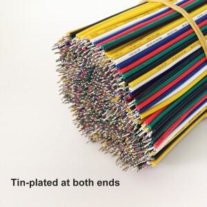 5PCS-100PCS 22AWG 주석 도금 용접 와이어 2Pin 10cm-30cm LED 스트립 솔더 케이블 구리