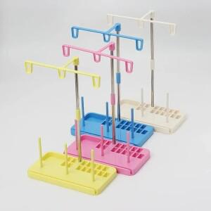 스레드 3 스풀 재봉사 홀더 홈 재봉틀 주최자 DIY 바느질 퀼트 액세서리